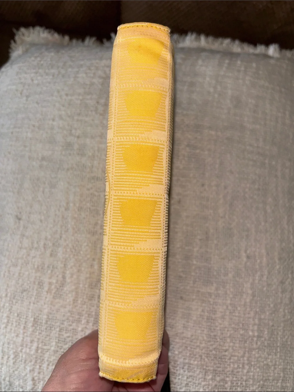 Chanel Yellow Travel Line 7” Agenda